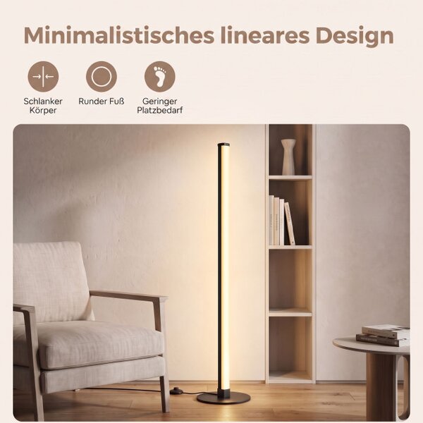 LED stojací lampa LFLB35023BD02