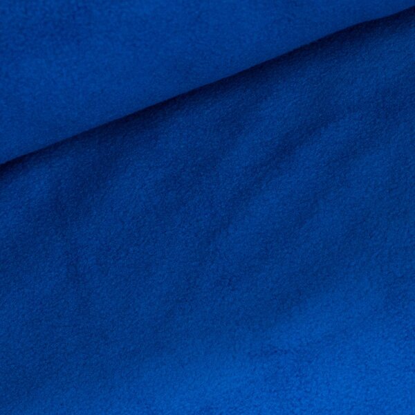 Fleece (flís) 55 jednobarevná uni modrá, š.150cm (látka v metráži)