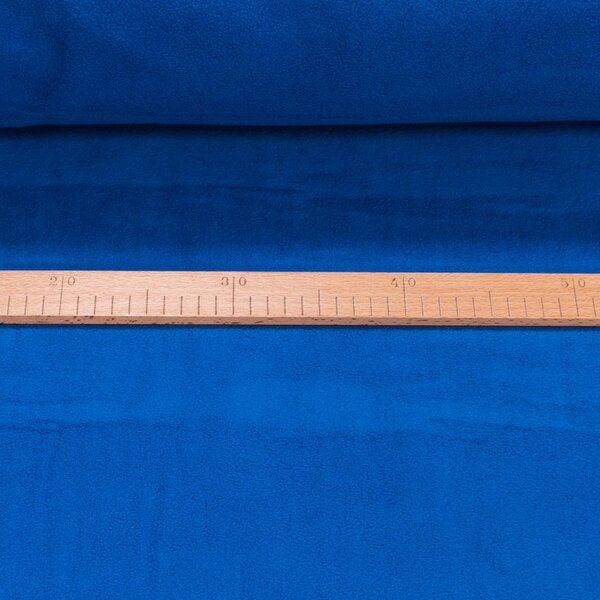 Fleece (flís) 55 jednobarevná uni modrá, š.150cm (látka v metráži)