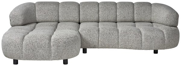 ROHOVÁ SEDAČKA, textil, šedobéžová Welnova - Sedací soupravy