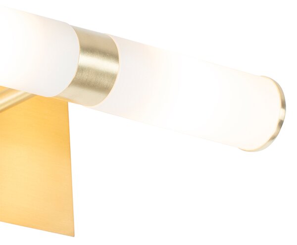 Moderní nástěnná lampa do koupelny zlatá IP44 2-světlo - Bath