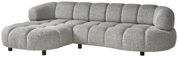 ROHOVÁ SEDAČKA, textil, šedobéžová Welnova - Sedací soupravy