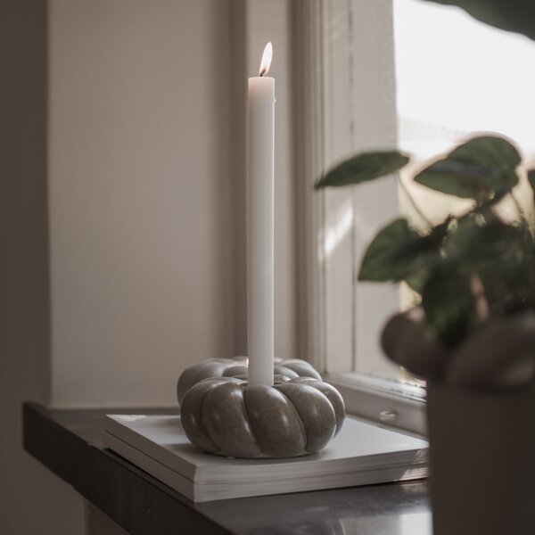 DBKD Keramický svícen Twine - Beige DK322