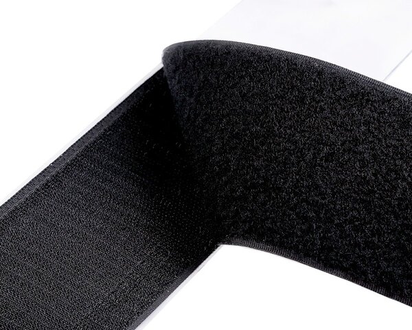 Stoklasa Suchý zip háček + plyš samolepící 740405 černý, šířka 8cm (v metráži)