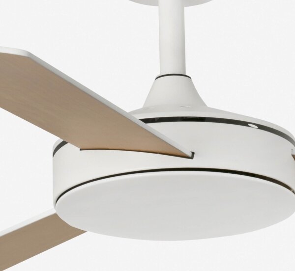 FARO 33603DC - Stropní ventilátor MINI MALLORCA S hnědá/bílá pr. 106 cm + DO