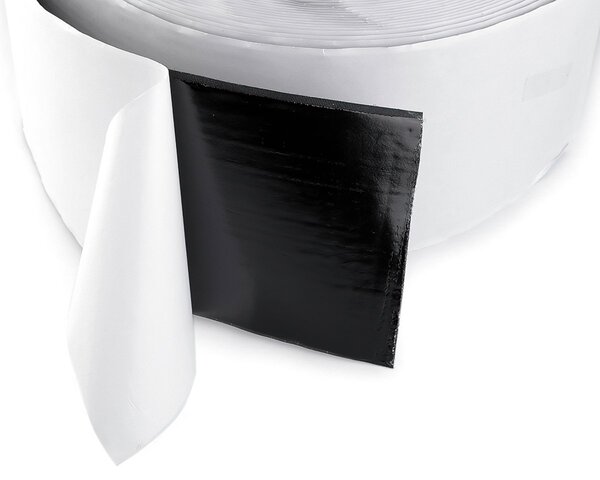 Stoklasa Suchý zip háček + plyš samolepící 740405 černý, šířka 8cm (v metráži)