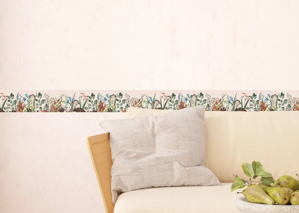 Samolepící bordura na zeď Zelený Ráj | 5 m x 13.8 cm | DWB8255