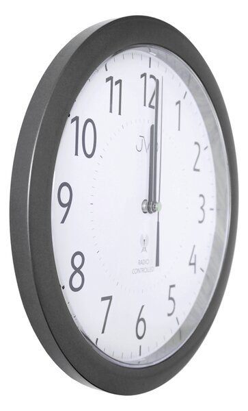 JVD Šedé čitelné rádiem řízené hodiny JVD RH612.11