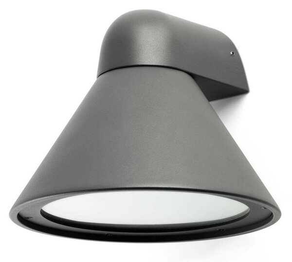 PALS nástěnná lampa, tmavě šedá - FARO