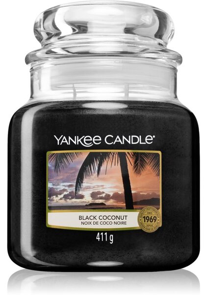 Yankee Candle Black Coconut vonná svíčka 411 g