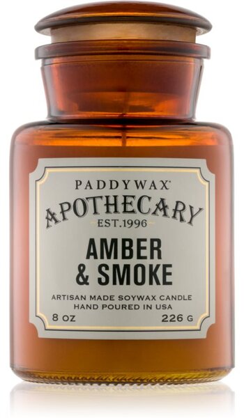 Paddywax Apothecary Amber & Smoke vonná svíčka 226 g