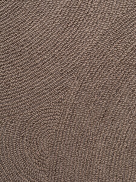 Hanse Home, Kusový koberec Eleni 106219 Taupe kruh, 200x200 (průměr) kruh, hnědá, ložnice