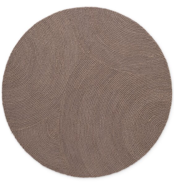 Hanse Home, Kusový koberec Eleni 106219 Taupe kruh, 200x200 (průměr) kruh, hnědá, ložnice