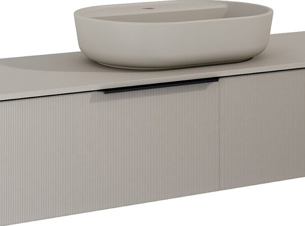 Elita Soho Slim skříňka 160x45.3x31.8 cm pod umyvadlo závěsná béžová RE081604047020
