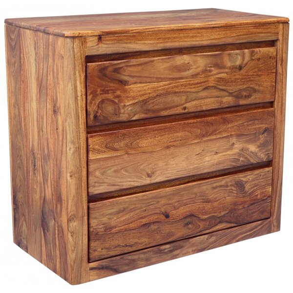 Komoda Tina 90x80x45 z indického masivu palisandr