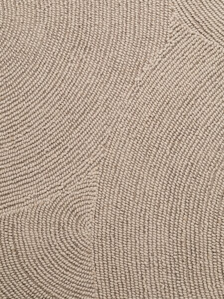 Hanse Home, Kusový koberec Eleni 106221 Hellbeige kruh, 120x120 (průměr) kruh, béžová, ložnice
