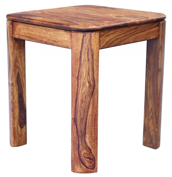 Odkládací stolek Tina 40x45x40 z indického masivu palisandr