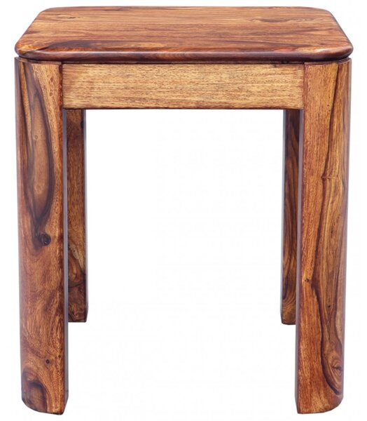 Odkládací stolek Tina 40x45x40 z indického masivu palisandr
