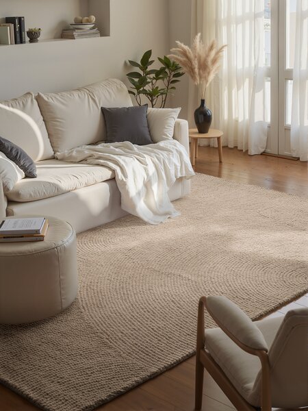 Hanse Home, Kusový koberec Eleni 106221 Hellbeige, 120x180, béžová, ložnice