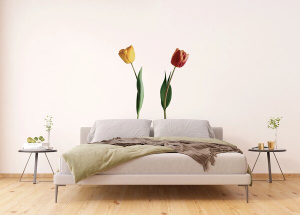 Samolepka na zeď Tulipány | 65 x 85 cm | DF0401