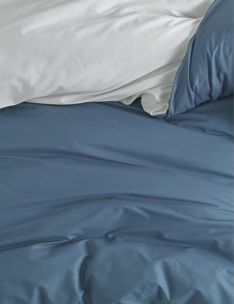 BedTex Povlečení COLOR PETROLEJOVO SMETANOVÉ, jednobarevné, bavlna hladká, 140x200cm + 70x90cm
