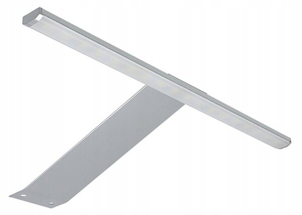 Nástěnná LED lampa KRIA - stříbrná