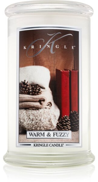 Kringle Candle Warm & Fuzzy vonná svíčka 624 g