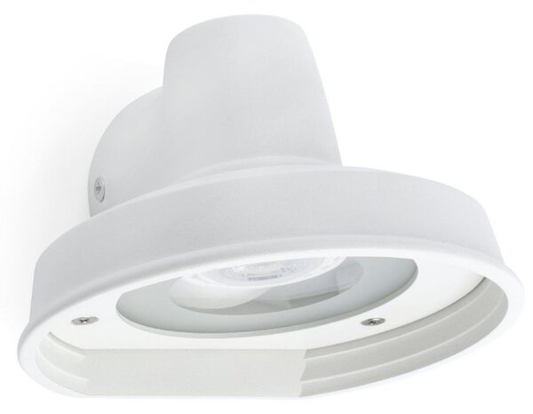 FARO BRONX nástěnná lampa, bílá - FARO, IP44
