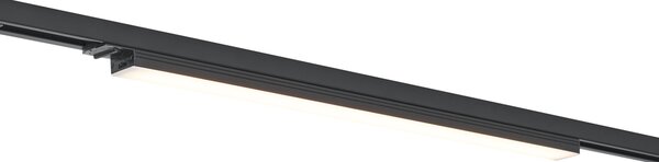 Moderní černé stropní svítidlo pro 1fázový kolejnicový systém 15W 1180 lm 2700-3800K - Iconic Tsiri