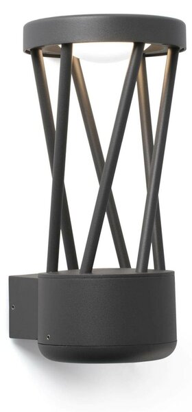 TWIST nástěnná lampa, tmavě šedá - FARO