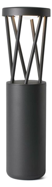TWIST 500 sloupková lampa, tmavě šedá - FARO