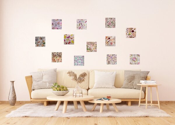Samolepka na zeď Kreativní Set | 65 x 85 cm | DF1061