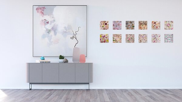 Samolepka na zeď Kreativní Set | 65 x 85 cm | DF1061
