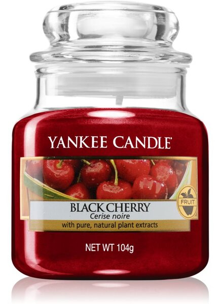 Yankee Candle Black Cherry vonná svíčka 104 g