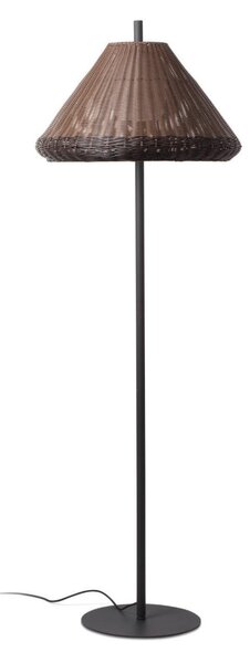 SAIGON šedá/hnědá stojací lampa 2M W70 - FARO