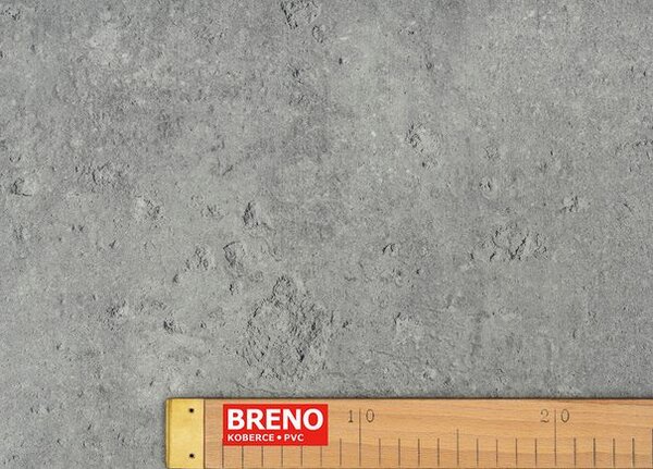 Breno PVC JUPITER Bitumin M90 - šedý beton, šíře 100 cm