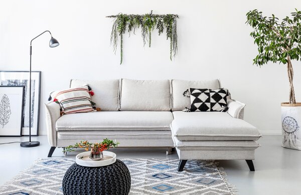 -25 % Dny MOMENTI– Miuform Rozkládací pohovka Charming Charlie 228 cm, pravá