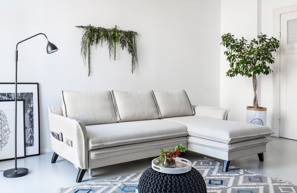 -25 % Dny MOMENTI– Miuform Rozkládací pohovka Charming Charlie 228 cm, pravá