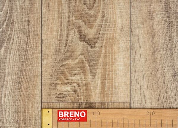 Breno PVC MAXIMA EKO Avery 038 - světlé dřevo, šíře 100 cm