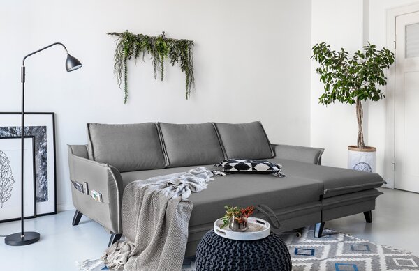 -25 % Dny MOMENTI– Miuform Rozkládací pohovka Charming Charlie 228 cm, pravá