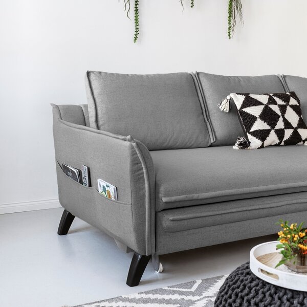 -25 % Dny MOMENTI– Miuform Rozkládací pohovka Charming Charlie 228 cm, pravá