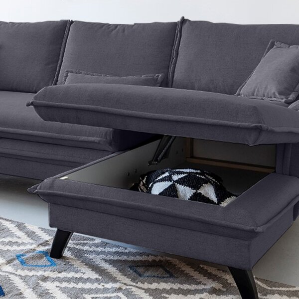 -25 % Dny MOMENTI– Miuform Rozkládací pohovka Charming Charlie 228 cm, pravá