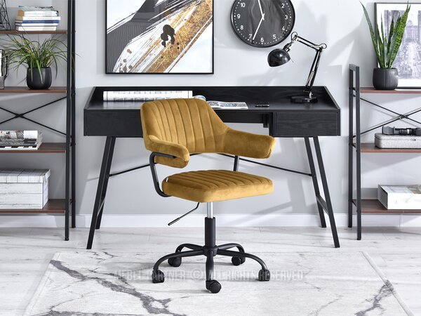 Židle Merylyn (zlatá + černá). Akce -10%