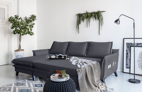 -25 % Dny MOMENTI– Miuform Rozkládací pohovka Charming Charlie 228 cm, levá