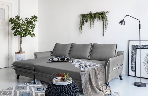 -25 % Dny MOMENTI– Miuform Rozkládací pohovka Charming Charlie 228 cm, levá