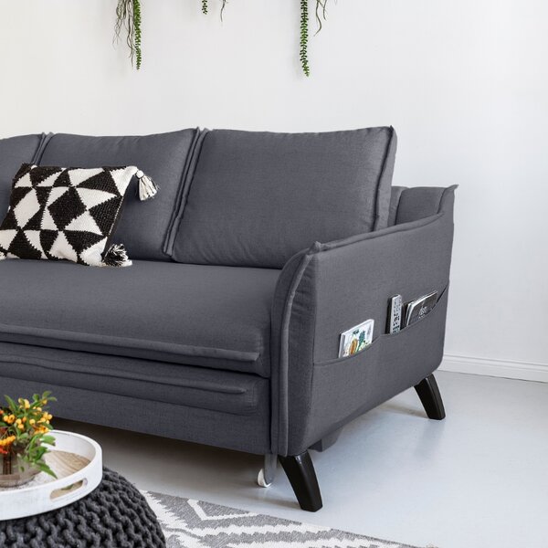 -25 % Dny MOMENTI– Miuform Rozkládací pohovka Charming Charlie 228 cm, levá