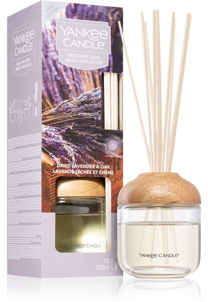 Yankee Candle Dried Lavender & Oak aroma difuzér s náplní 120 ml