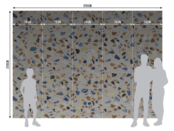 Fototapeta na míru Styl Terrazzo | Vliesová fototapeta na zed' | DFTNS1248