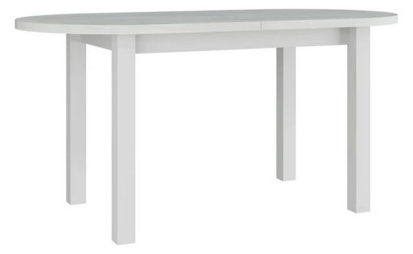 Rozkládací jídelní stůl 160x80 cm BANGS 1 - bílý