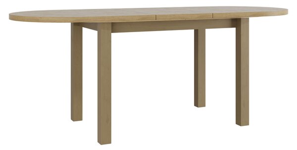 Rozkládací jídelní stůl 160x80 cm BANGS 1 - bílý